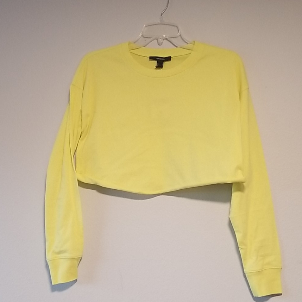 NWT Long sleeve crop top